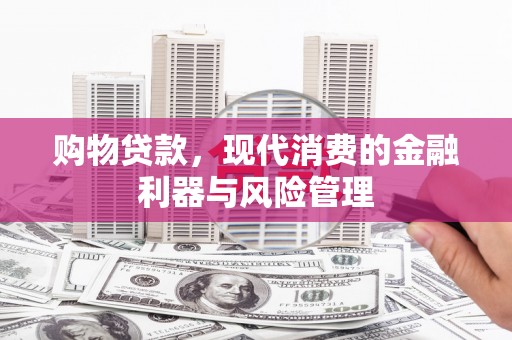 鄯善购物贷款，现代消费的金融利器与风险管理