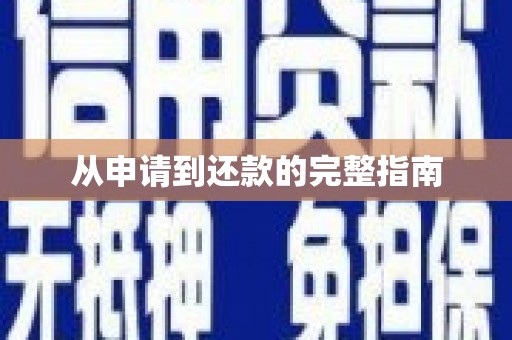 鄯善从申请到还款的完整指南