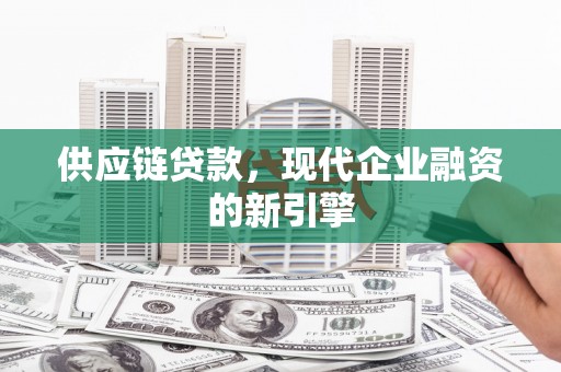 鄯善供应链贷款，现代企业融资的新引擎