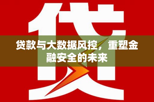 鄯善贷款与大数据风控，重塑金融安全的未来