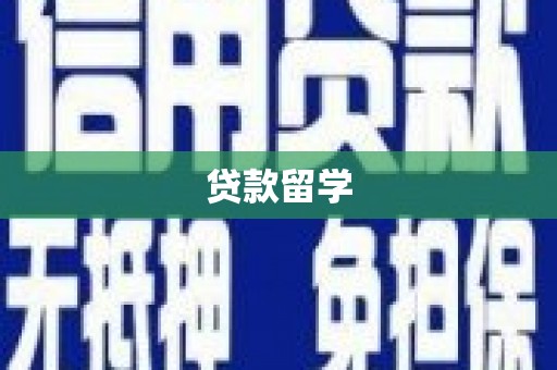 鄯善贷款留学