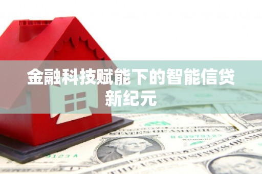 鄯善金融科技赋能下的智能信贷新纪元