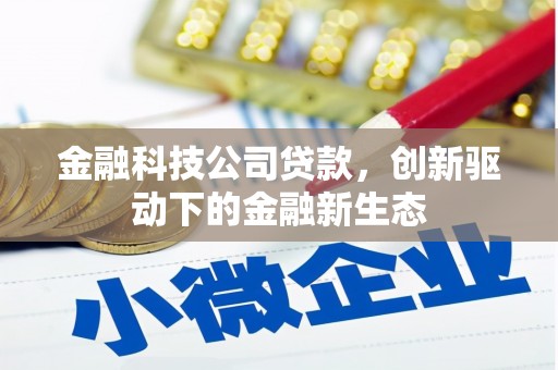 鄯善金融科技公司贷款，创新驱动下的金融新生态