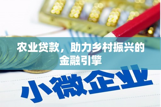 鄯善农业贷款，助力乡村振兴的金融引擎