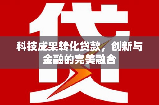 鄯善科技成果转化贷款，创新与金融的完美融合