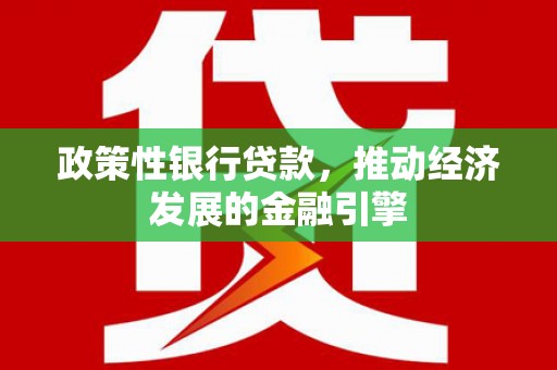 鄯善政策性银行贷款，推动经济发展的金融引擎