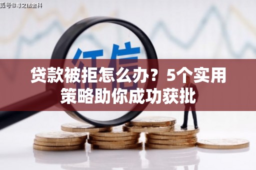 鄯善贷款被拒怎么办？5个实用策略助你成功获批