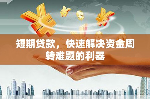 鄯善短期贷款，快速解决资金周转难题的利器