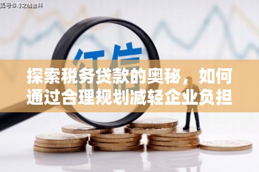 鄯善探索税务贷款的奥秘，如何通过合理规划减轻企业负担
