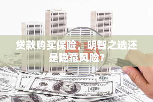 鄯善贷款购买保险，明智之选还是隐藏风险？