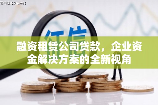 鄯善融资租赁公司贷款，企业资金解决方案的全新视角