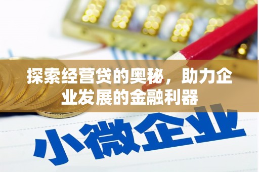 鄯善探索经营贷的奥秘，助力企业发展的金融利器