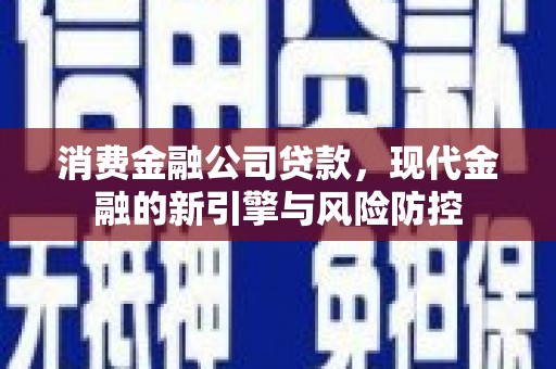 鄯善消费金融公司贷款，现代金融的新引擎与风险防控