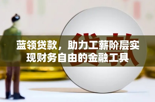 鄯善蓝领贷款，助力工薪阶层实现财务自由的金融工具