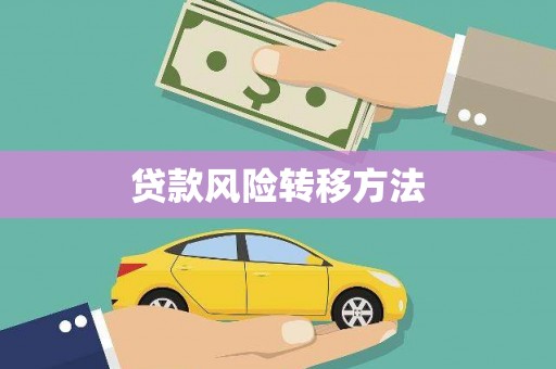 鄯善贷款风险转移方法