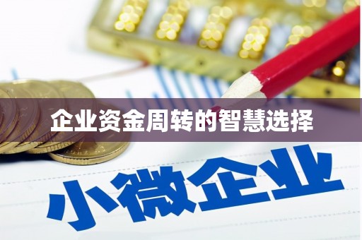 鄯善企业资金周转的智慧选择