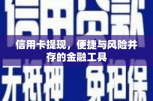 鄯善信用卡提现，便捷与风险并存的金融工具