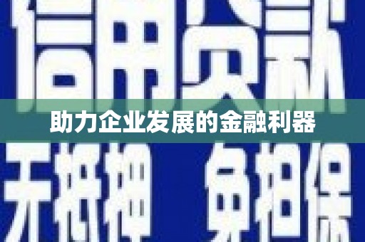 鄯善助力企业发展的金融利器