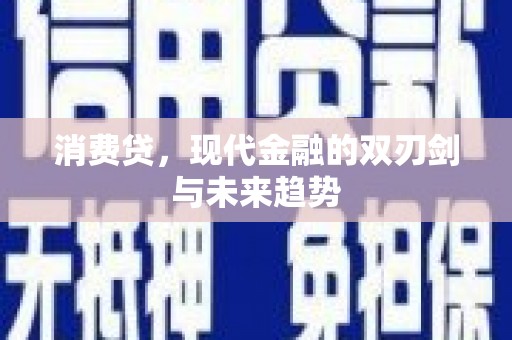 鄯善消费贷，现代金融的双刃剑与未来趋势