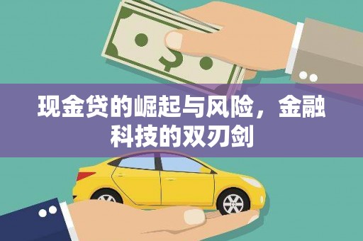 鄯善现金贷的崛起与风险，金融科技的双刃剑