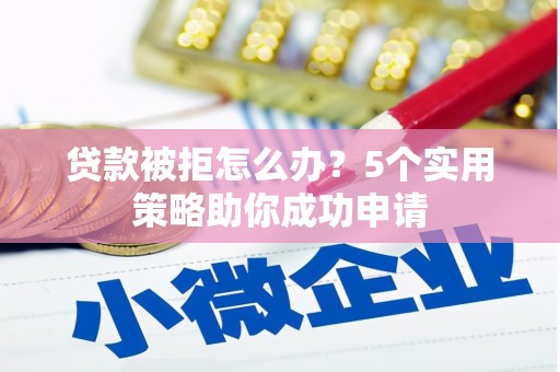 鄯善贷款被拒怎么办？5个实用策略助你成功申请