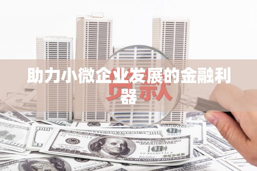 鄯善助力小微企业发展的金融利器