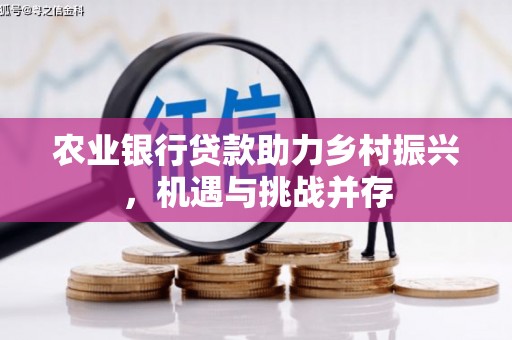 鄯善农业银行贷款助力乡村振兴，机遇与挑战并存