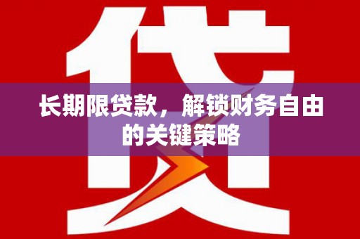 鄯善长期限贷款，解锁财务自由的关键策略
