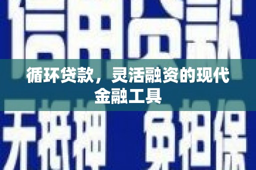 鄯善循环贷款，灵活融资的现代金融工具