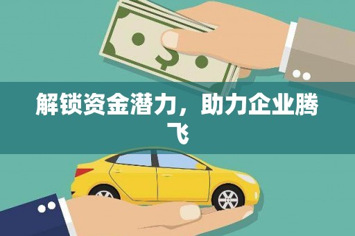 鄯善解锁资金潜力，助力企业腾飞
