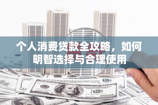 鄯善个人消费贷款全攻略，如何明智选择与合理使用