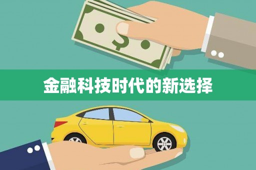 鄯善金融科技时代的新选择