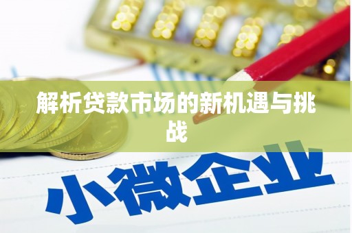 鄯善解析贷款市场的新机遇与挑战
